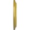 Ekena Millwork Crendon Ceiling Medallion (Fits Canopies up to 4 3/8"), 24 1/8"OD x 4 3/8"ID x 2 1/4"P, Rich Gold CM24CRRGS - alternate 2